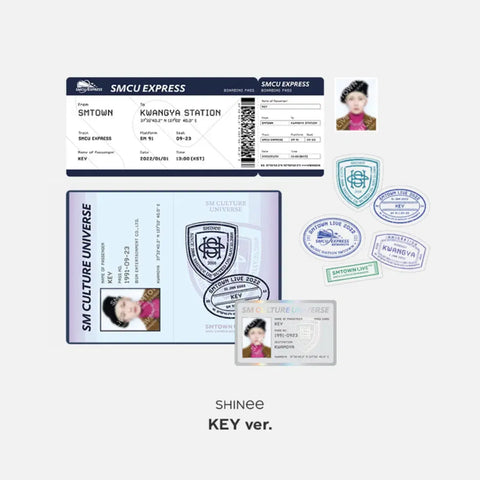 SHINee Key 2022 SMCU Passport SET