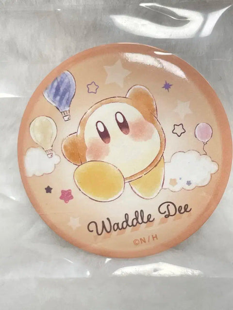 Kirby's Dream Land Can Badge Cotton Candy Waddle Dee, King Dedede