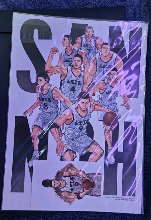 Unofficial Slam Dunk TheThe쥐's Sannoh + Sannoh vs. Buksan Poster Postcard Set