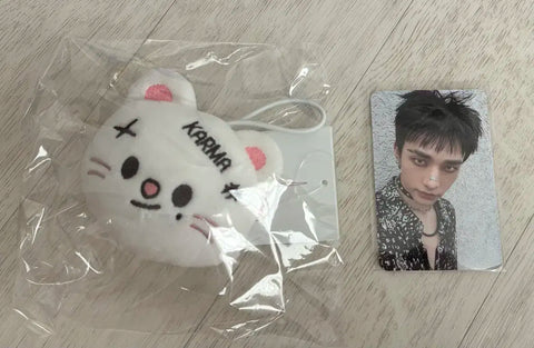 Stray Kids Skzoo Nametag Jiniret + Hyunjin Photocard Unopened