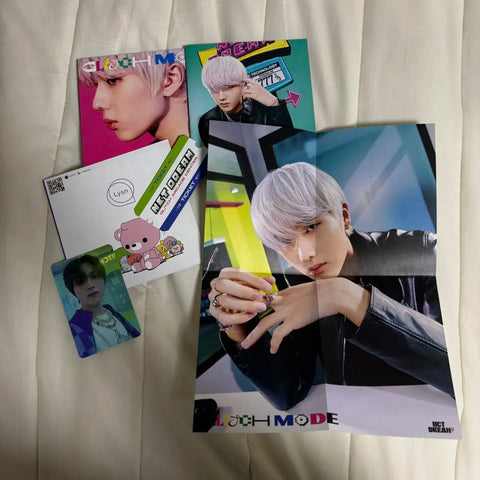 NCT Dream Glitch Mode Digipack Jisung Ver. Unsealed Album Haechan Photocard