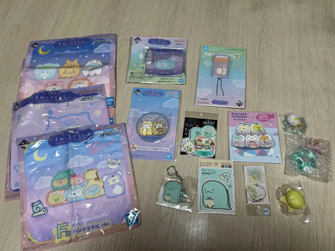 Sumikko Gurashi Goods Hand Towel Stickers Keychains, etc.
