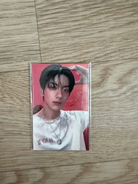 TXT official fan club in-person broadcast pre-recording reverse support photocard