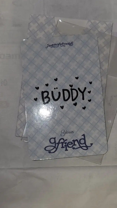 Girlfriend (GFRIEND) Yerin "Uda Gye" (Our Sweet Season) Studio Photocards
