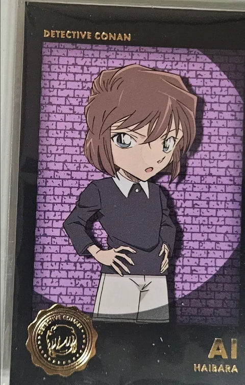 Selling Detective Conan Haibara Ai Sherry double-sided photocard.