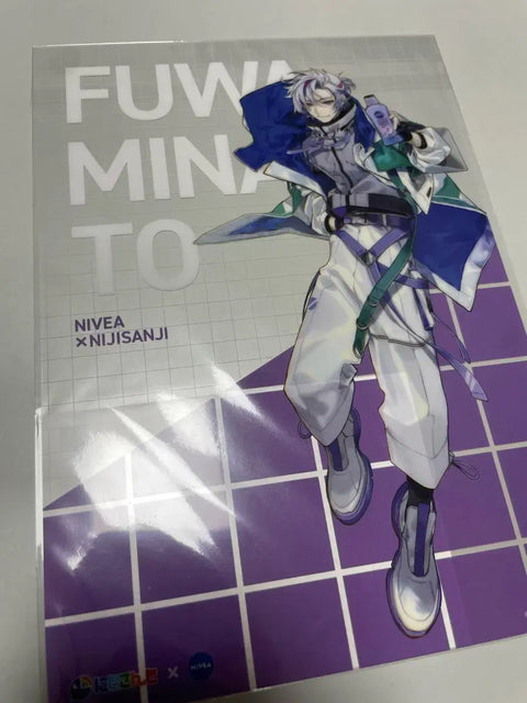 Nivea x Nijisanji Fuwa Minato Collaboration Clear Poster