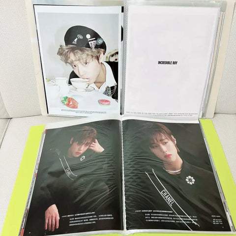 Park Jihoon magazine scrapbook file