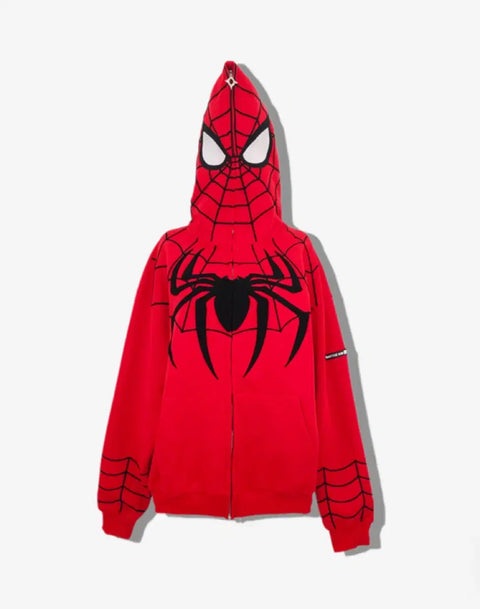 Spider-Man hoodie zip-up, size M