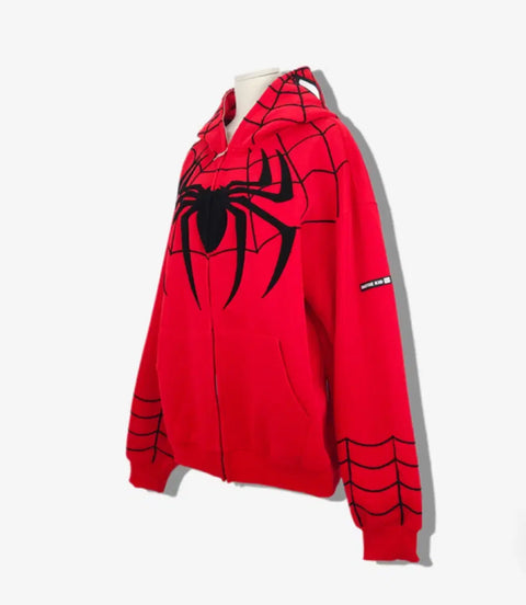 Spider-Man hoodie zip-up, size M