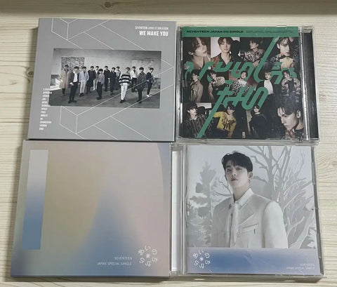 Seventeen Japanese Album Bundle Transfer