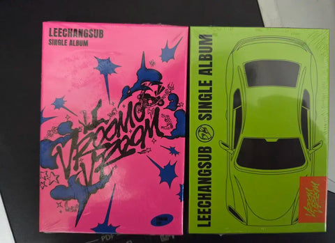 Lee Chang-sub Single Album Unopened 2 Versions