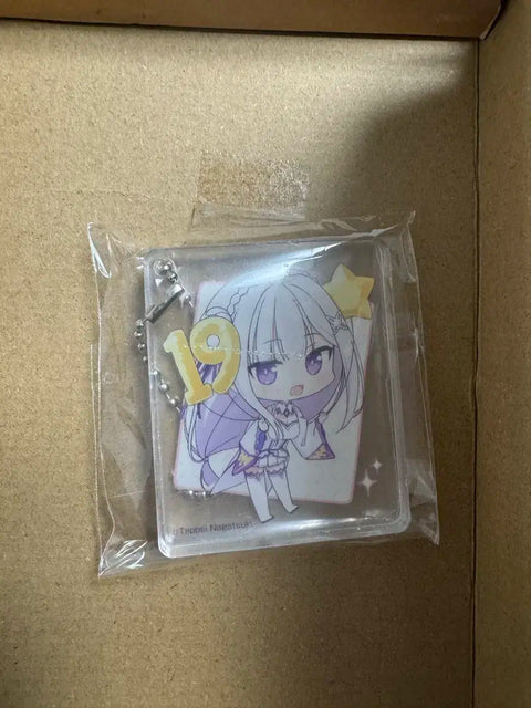 Re:Zero Acrylic Keychain Poster Set of 3