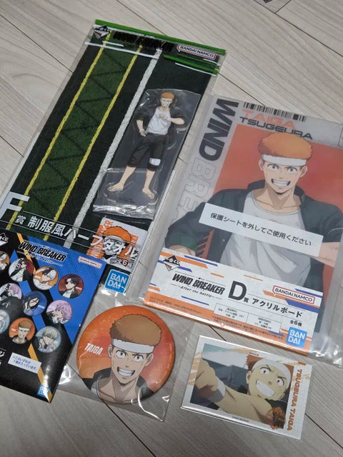Wind Breaker Chegeura Pin Button Acrylic Frame Towel Bundle
