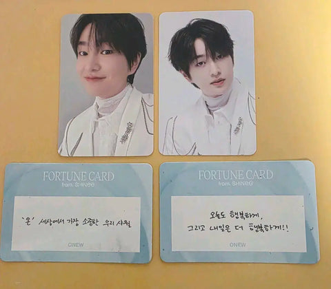 SHINee Concert MD Trading Photocard - Onew Batch
