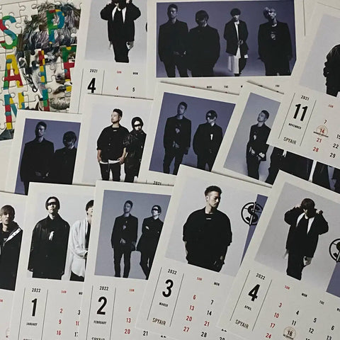 Spyair calendar goods