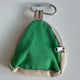 Triangle Mini Coin Purse Keychain