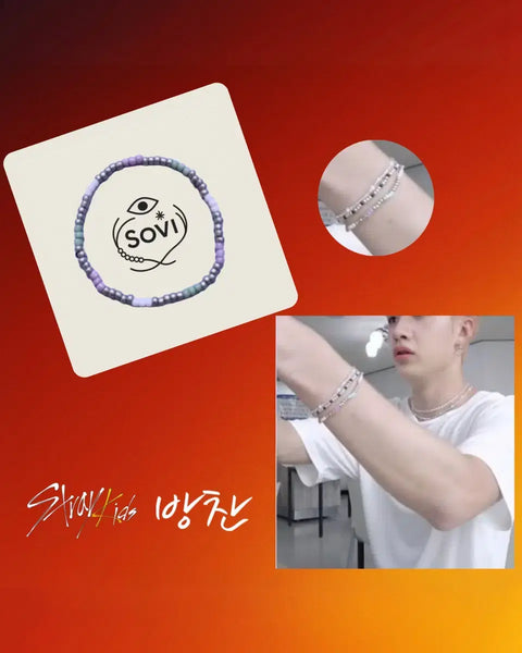 Stray Kids beaded bracelet