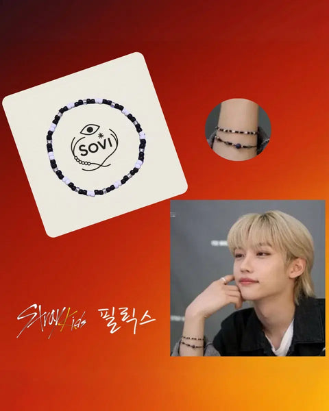 Stray Kids beaded bracelet