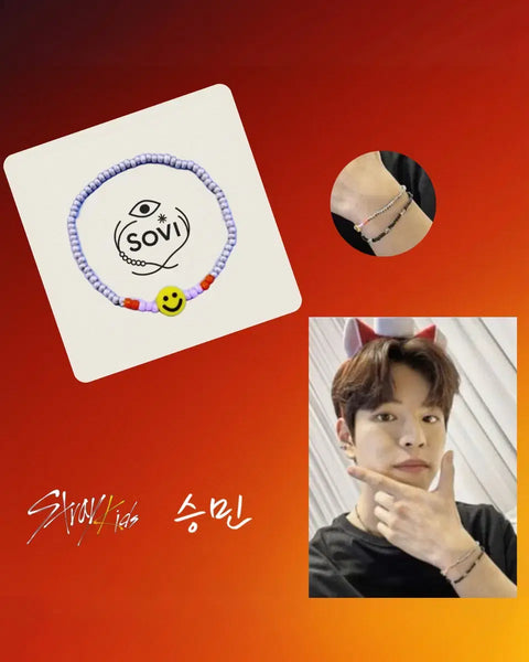 Stray Kids beaded bracelet