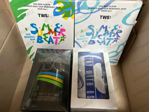 TWS unopened album 4-pack, including shipping