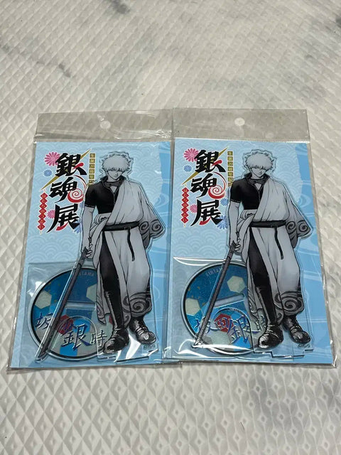 Gintama Original Art Exhibition Silver Foil Gintoki Acrylic Stand
