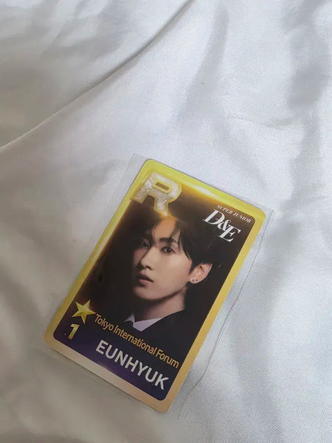Super Junior D&E Eunhyuk Tokyo Photocard