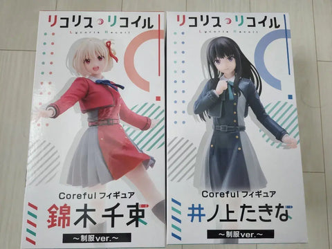 Taito Coreful Lycoris Recoil Chisato & Takina Figure