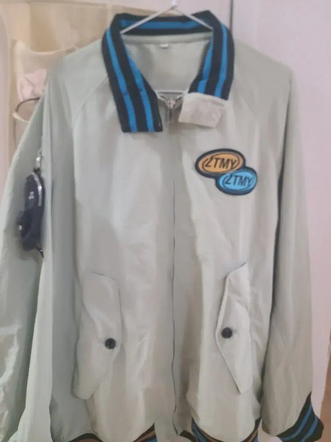 Selling Zutomayo Varsity Grey Jacket XL.