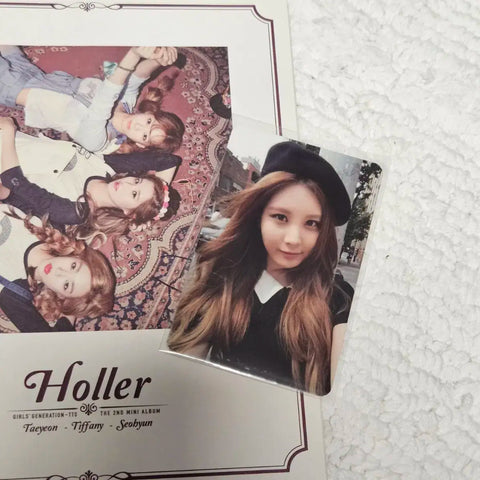 Girls' Generation TTS Holler Album + Seohyun Photocard