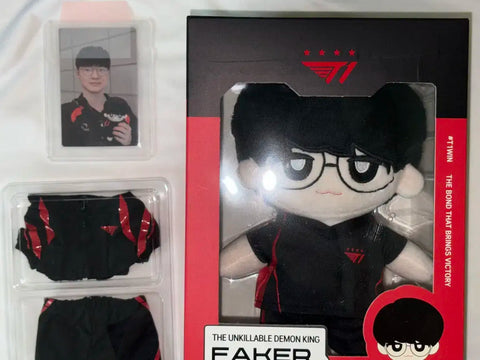 T1 T1 Faker 20cm doll