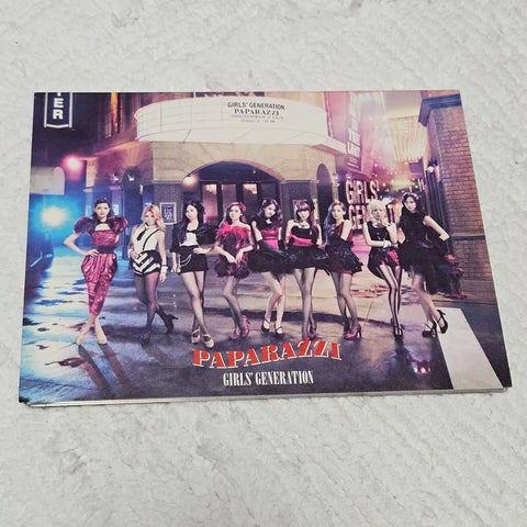 Girls' Generation Japanese Paparazzi Limited First Edition Album