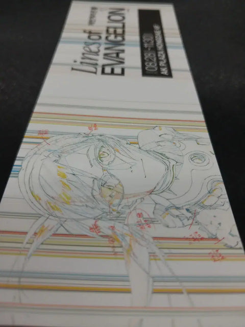 Mari Makinami Entry Gift Evangelion Lines of EVANGELION Exhibition