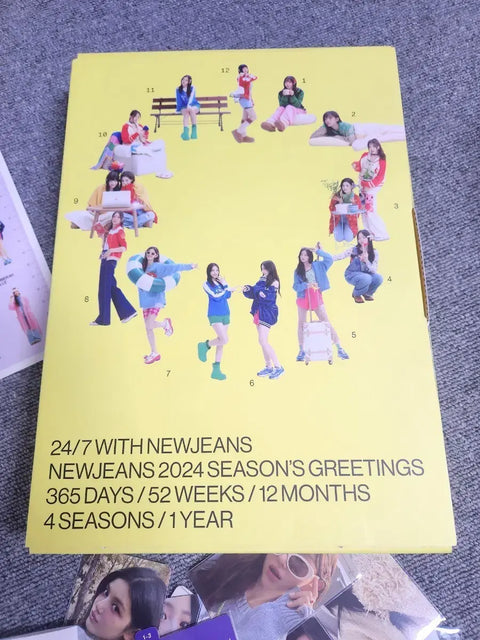 Selling NewJeans Season's Greetings 2024, photobook version.