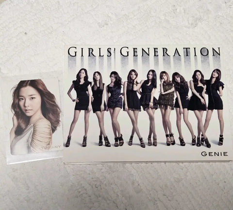 Girls' Generation Japanese Genie Album + Tiffany Photocard