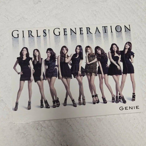 Girls' Generation Japanese Genie Album + Tiffany Photocard