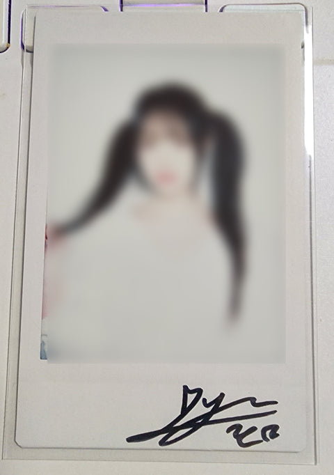 TripleS Lynn Signed Polaroid Transfer