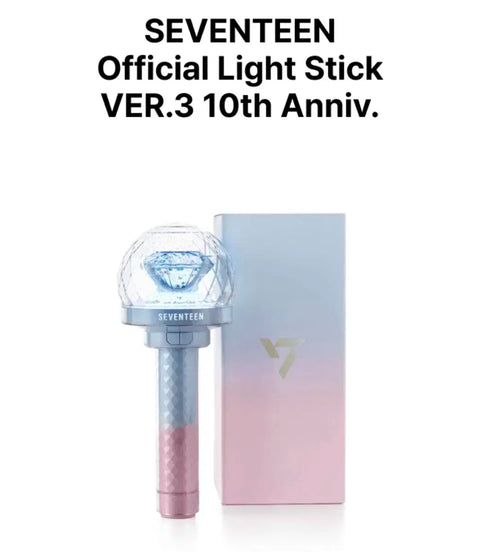 Unopened SEVENTEEN 10th Anniversary Light Stick Carat Bong