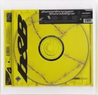 Selling foreign hip-hop Post Malone beerbongs&bentleys album CD.