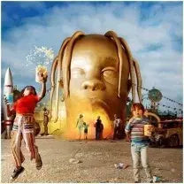 Selling foreign hip hop Travis Scott Astroworld CD.