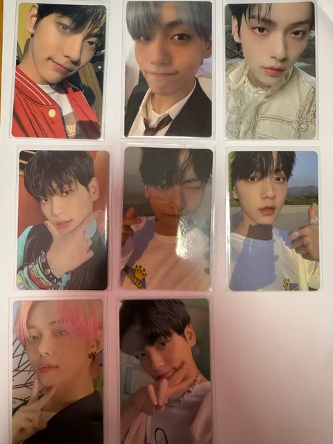 TXT photocards - all together