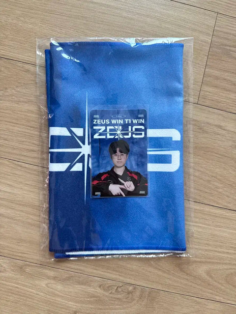 Zeus Reverse Support Slogan Photocard
