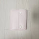 Photocard binder holder diary wallet 5-ring pink keyring