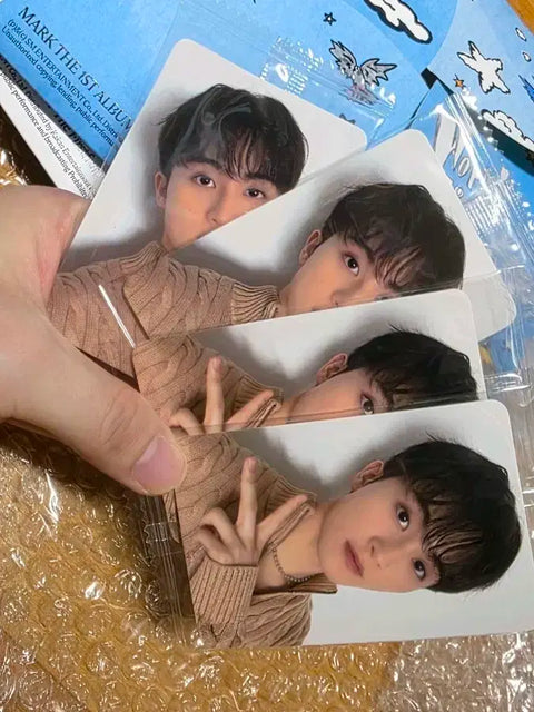 Mark's 1st Album Ketshop unreleased photocard + Album full set