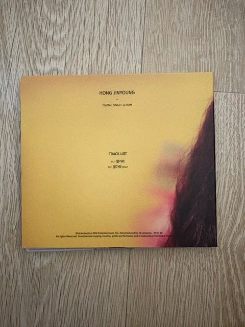 Hong Jin-young Digital Single Album Autographed CD from Korea