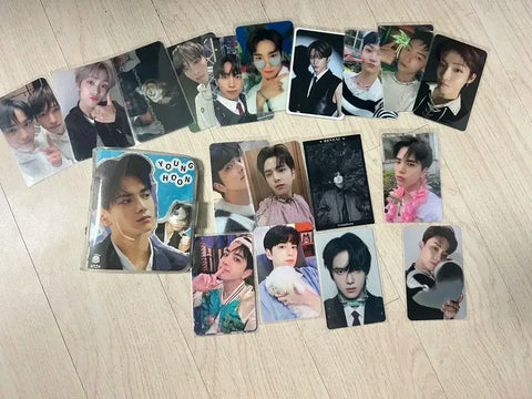 THE BOYZ Photocards Binder Bulk Sale Younghoon Q Eric Jacob Kevin Sangyeon