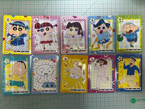 WONDER CARD Crayon Shin-chan R Rare All Types Bulk