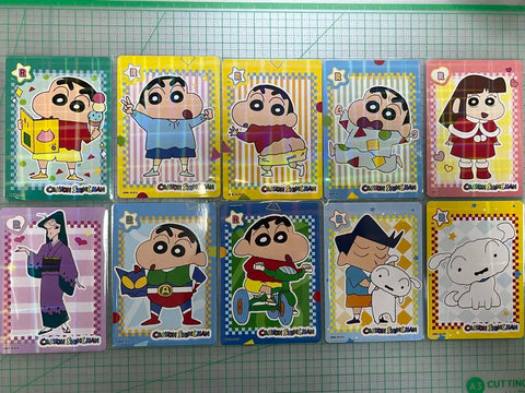 WONDER CARD Crayon Shin-chan R Rare All Types Bulk