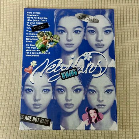 Unopened NewJeans Bluebook Group Album