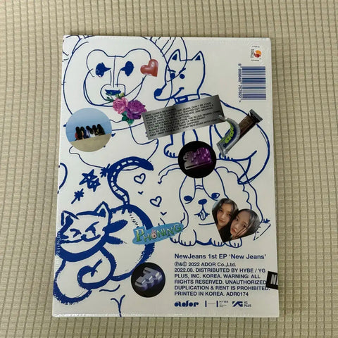 Unopened NewJeans Bluebook Group Album