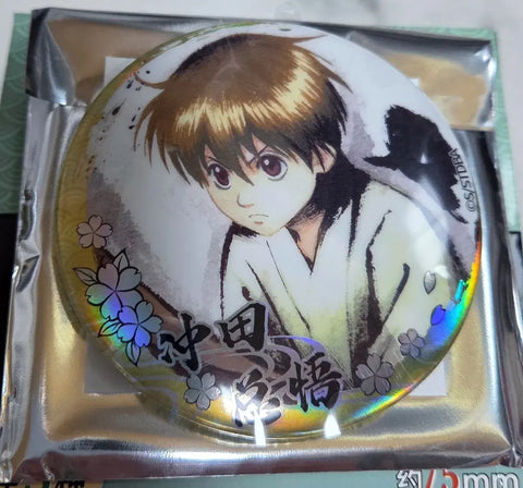 Gintama Ink Painting Original Art Can Badge Okita Sougo